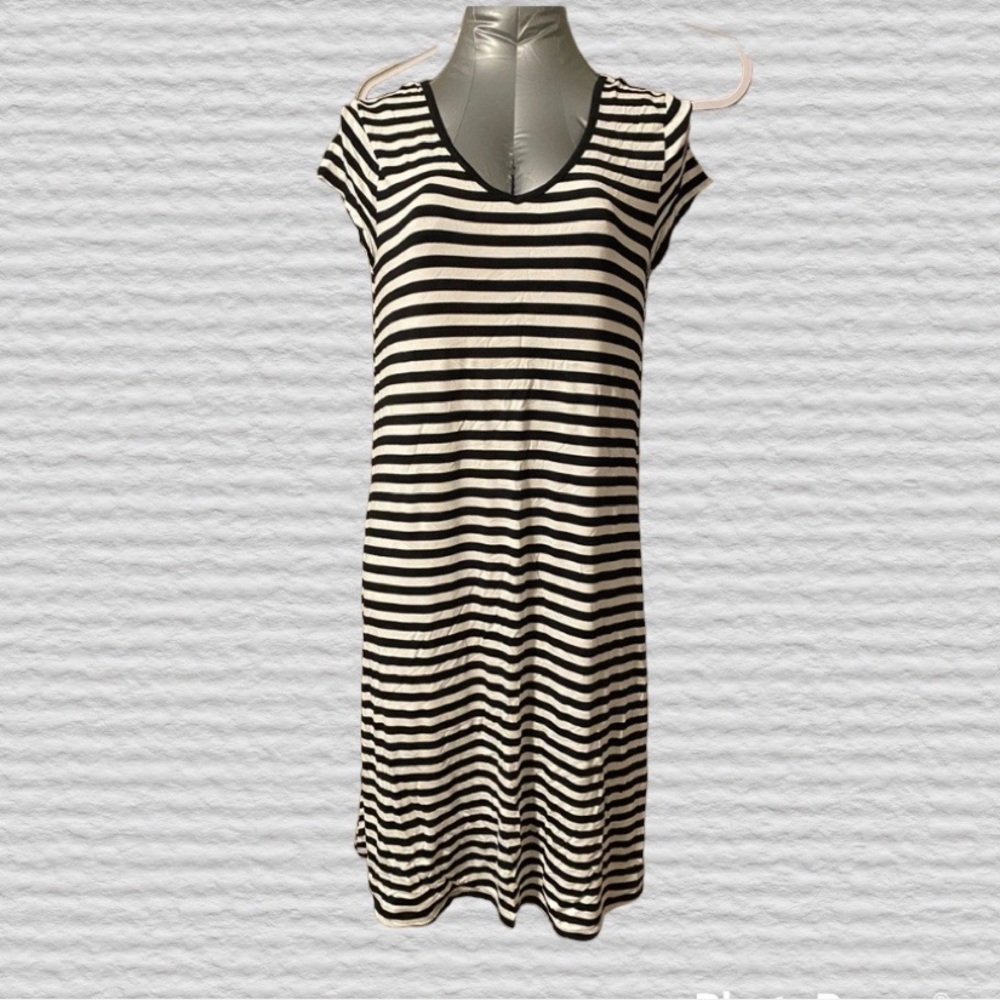 Cable & Gauge Striped Dress size L